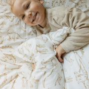 Organic Duvet Cover - Dino Dreams - Makemake Organics