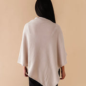 Organic Nursing Shawl Cover - Beige (Open Box) - Makemake Organics