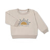 Organic Fleece Sweatshirt - My Little Sunshine - Makemake Organics