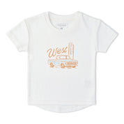 Organic Graphic Tee & Shorts Set - Wild West - Makemake Organics