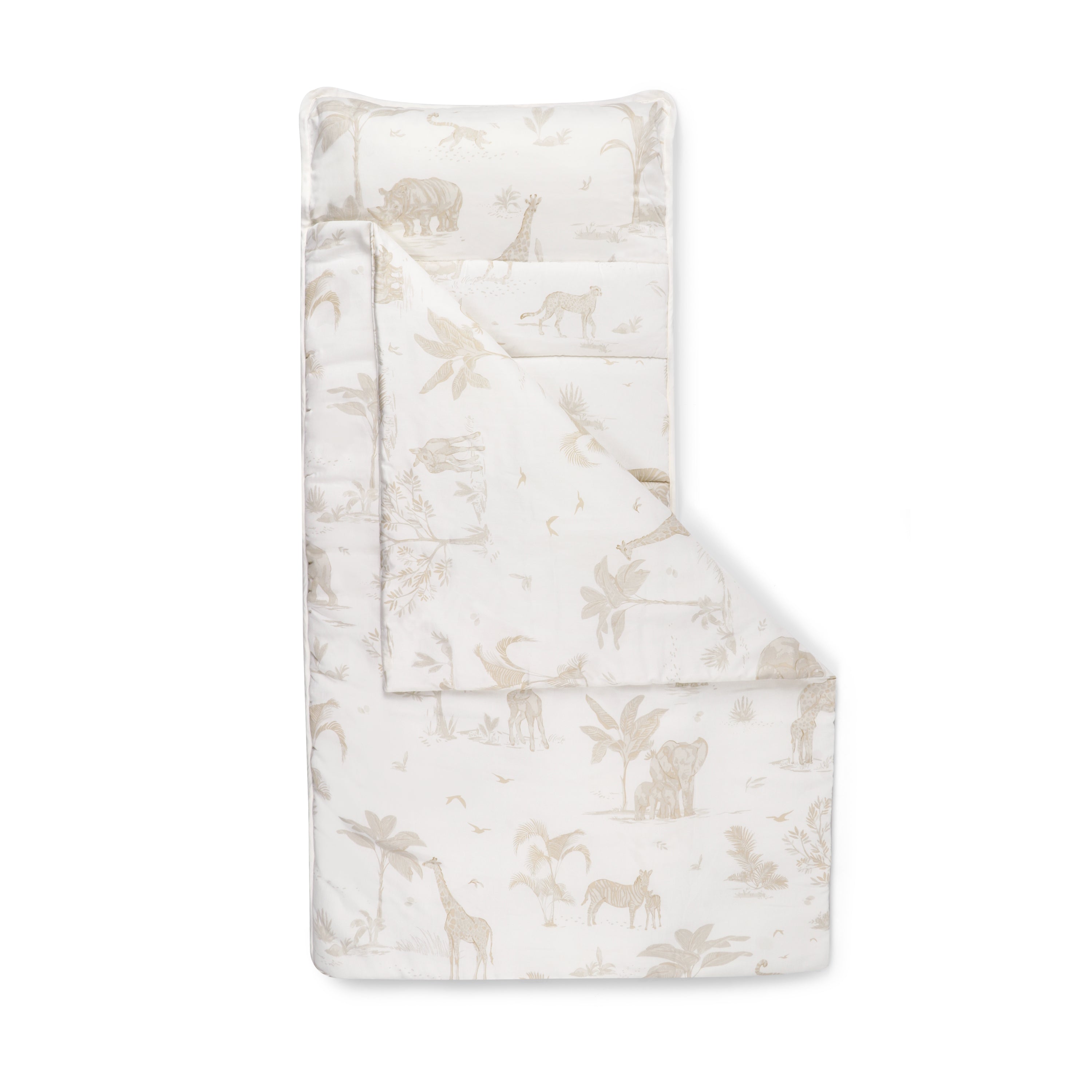 Organic Cozy Comfort Nap Mat - Safari - Makemake Organics