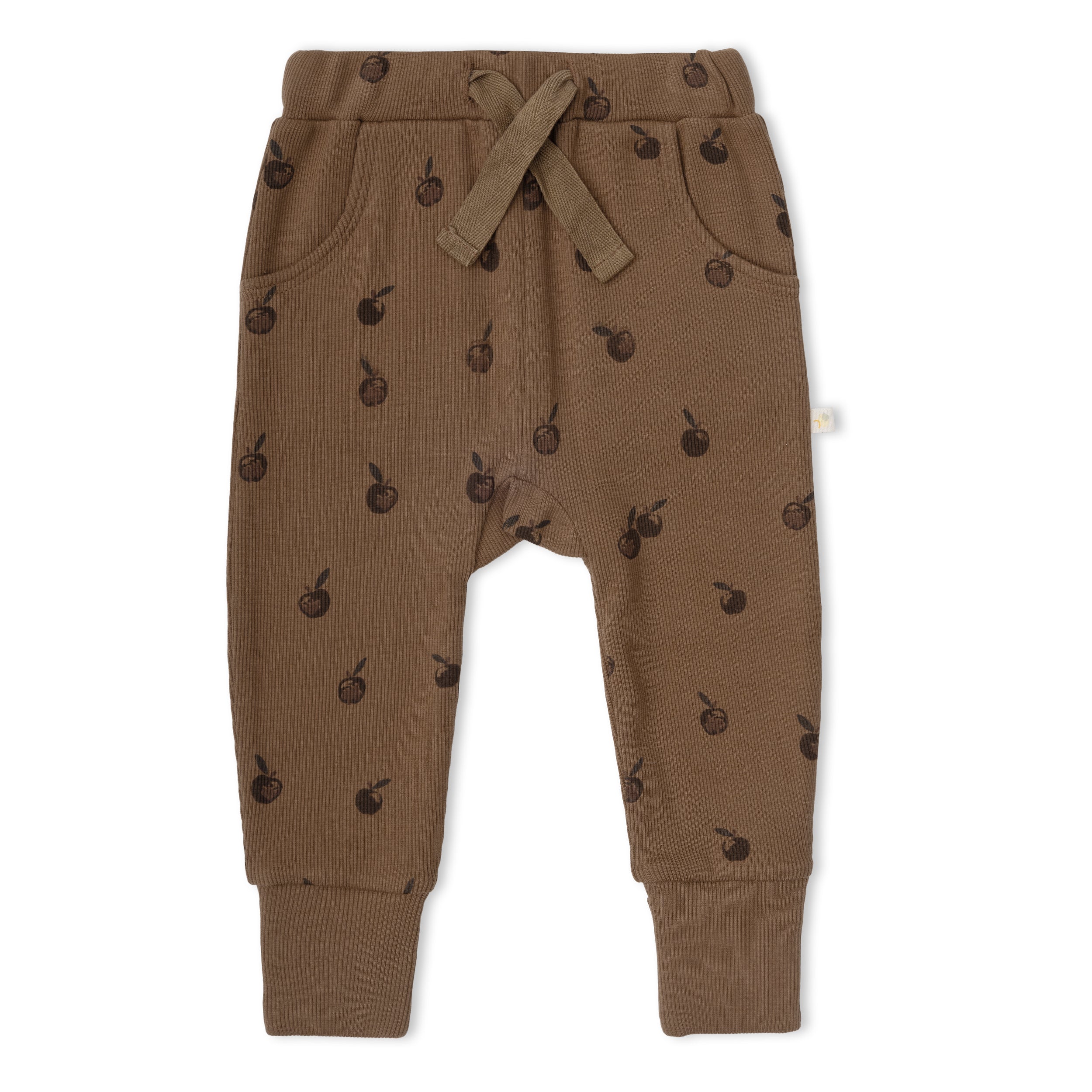 Organic Kimono Onesie & Pants Set - Apple