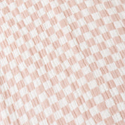 Organic Shirt & Shorts Set - Brick Checks - Makemake Organics