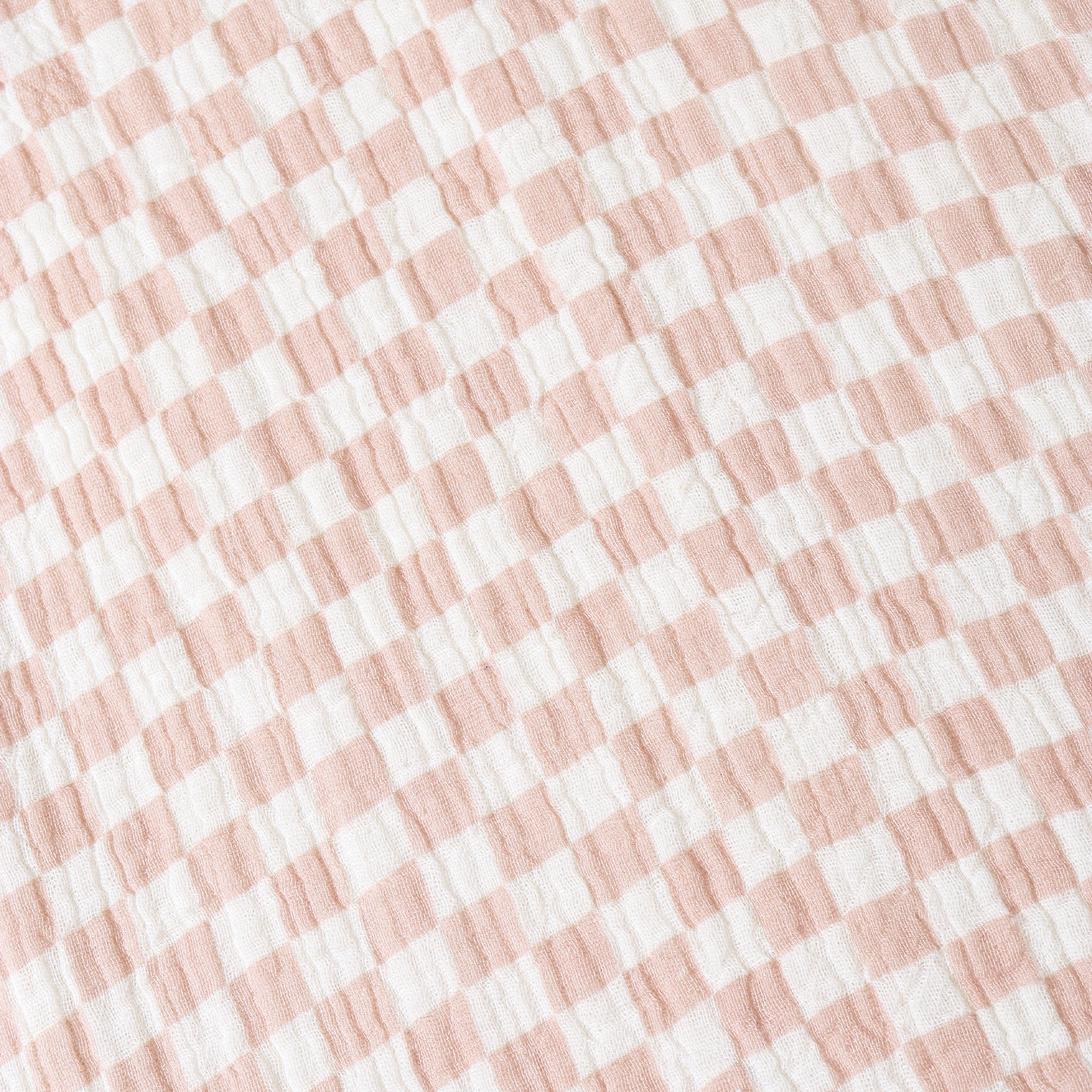 Organic Shirt & Shorts Set - Brick Checks - Makemake Organics