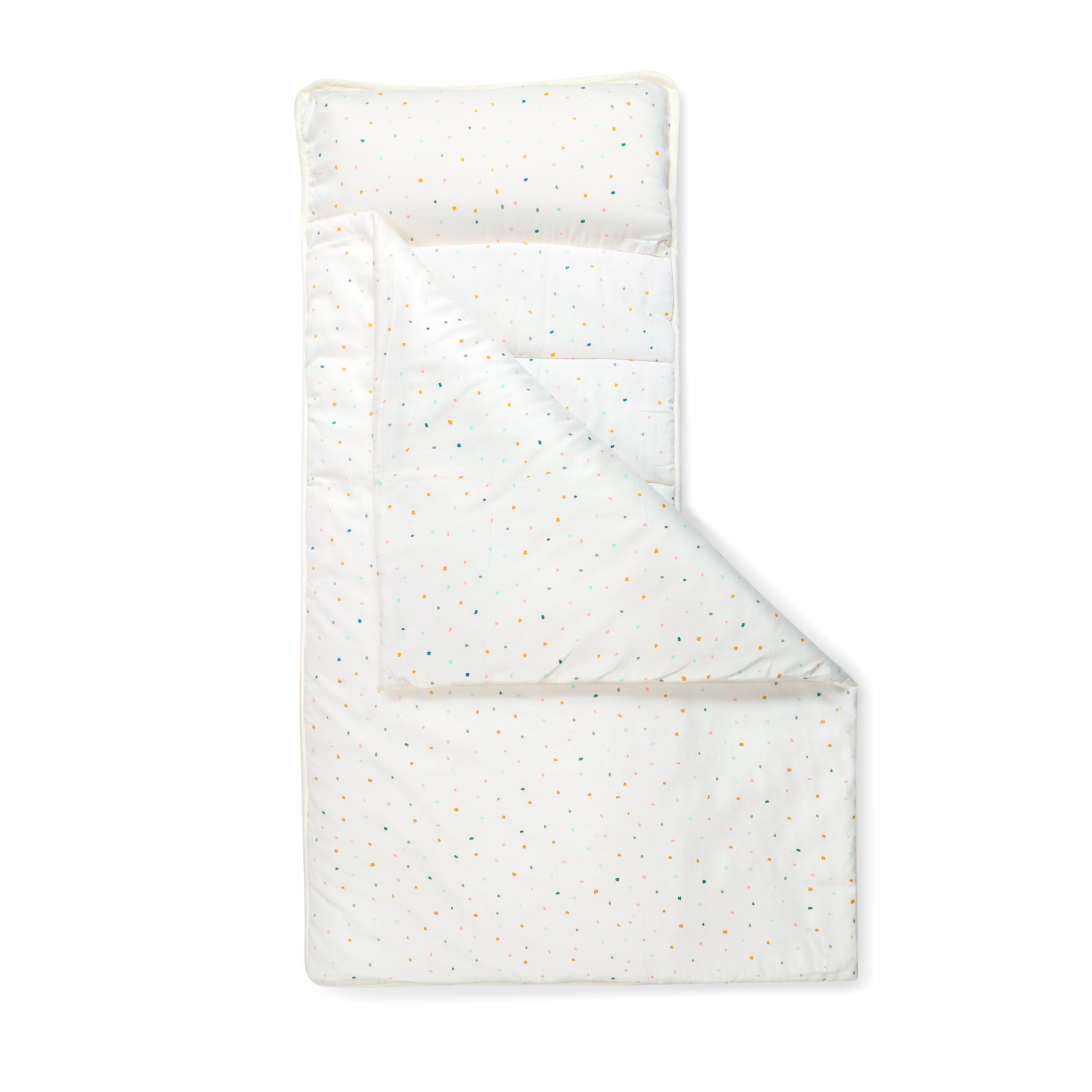 Organic Cozy Comfort Nap Mat - Dotty (Open Box) - Makemake Organics