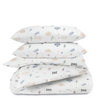 Organic Duvet Cover - Mighty Heros - Makemake Organics
