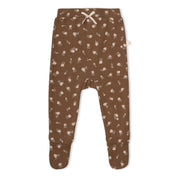 Organic Kimono Top & Footed Pants Set - Primrose