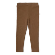 Organic Legging Set of 2 - Chestnut Bloom + Brown
