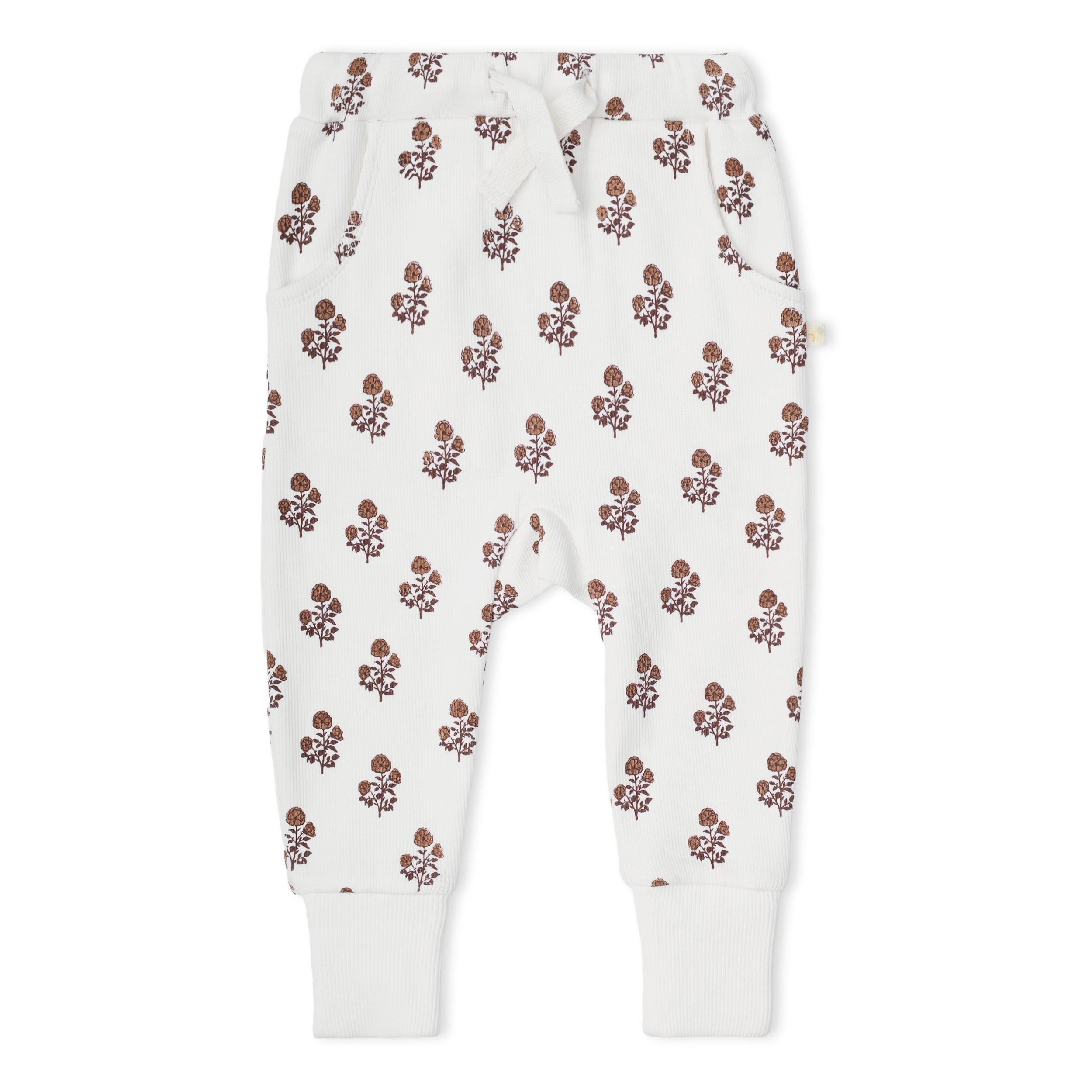 Organic Ruffle Collar Onesie & Pants Set - Loom