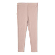 Organic Legging Set of 2 - Petal Whispers + Dusty Rose