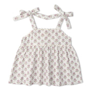 Organic Tie Up Top & Shorts Set - Lavender - Makemake Organics