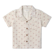 Organic Shirt & Shorts Set - Cross - Makemake Organics