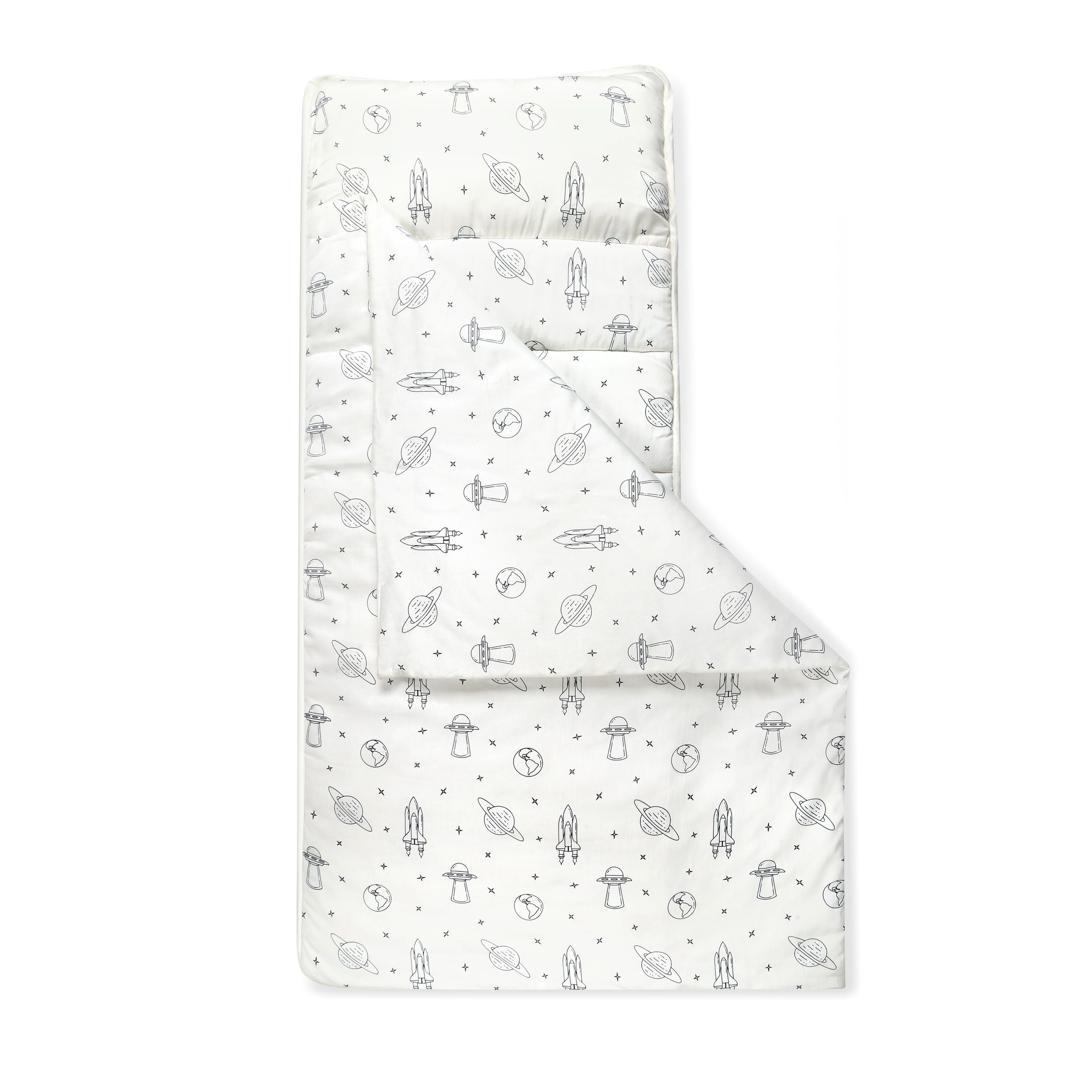 Organic Cozy Comfort Nap Mat - Astro - Makemake Organics