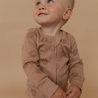 Organic 2-Way Zip Romper - Sun - Makemake Organics