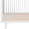 Organic Crib Sheet - Taupe - Makemake Organics