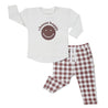 Organic Long Sleeve Tee & Pant Set - Choose Happy - Makemake Organics