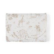 Organic Portable Changing Mat - Safari - Makemake Organics
