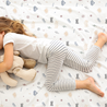Organic Kids Fitted Sheet - Mighty Heros - Makemake Organics