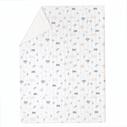 Organic Kids Quilt - Mighty Heros - Makemake Organics