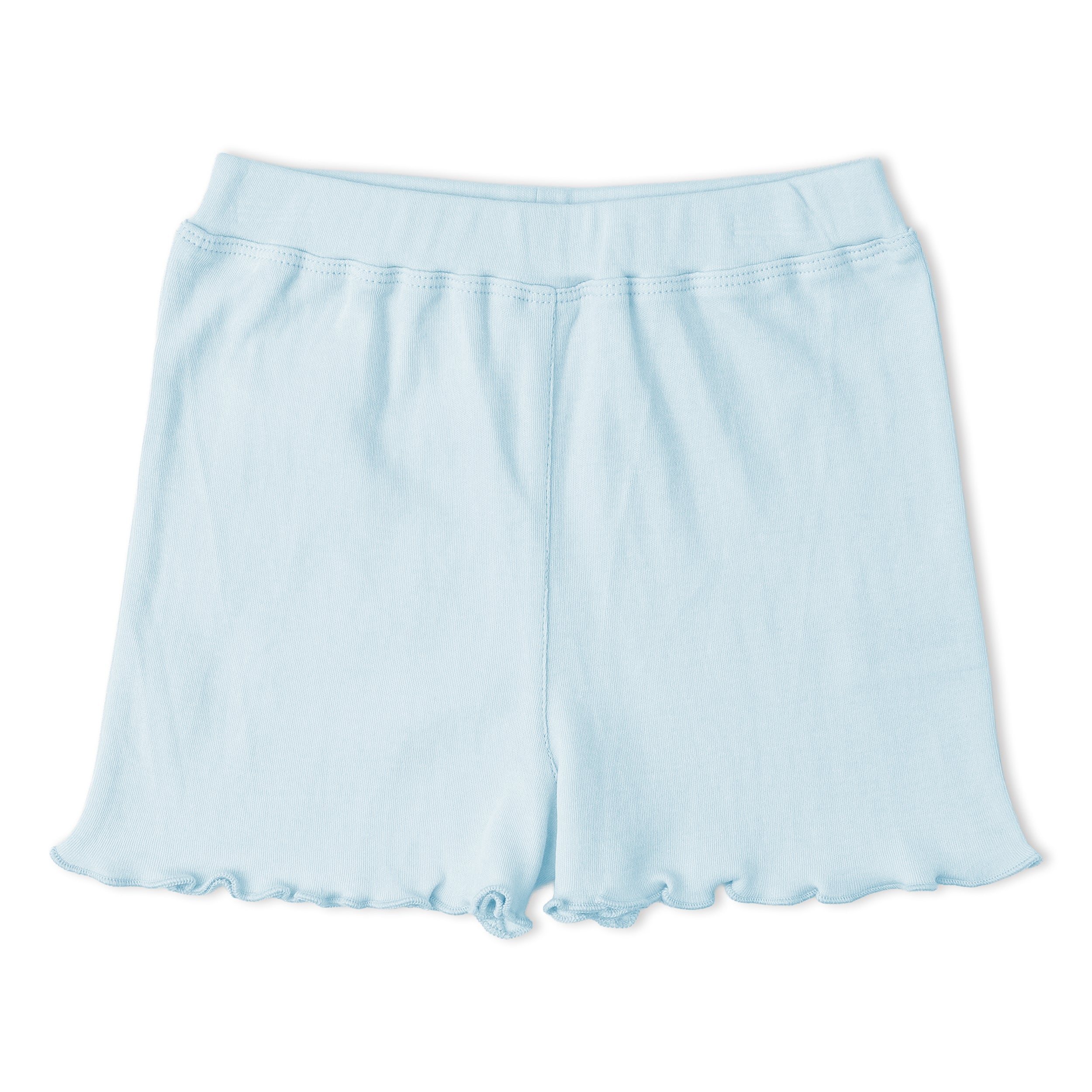 Organic Sleeveless Flutter Top & Shorts Set - Lobster - Makemake Organics