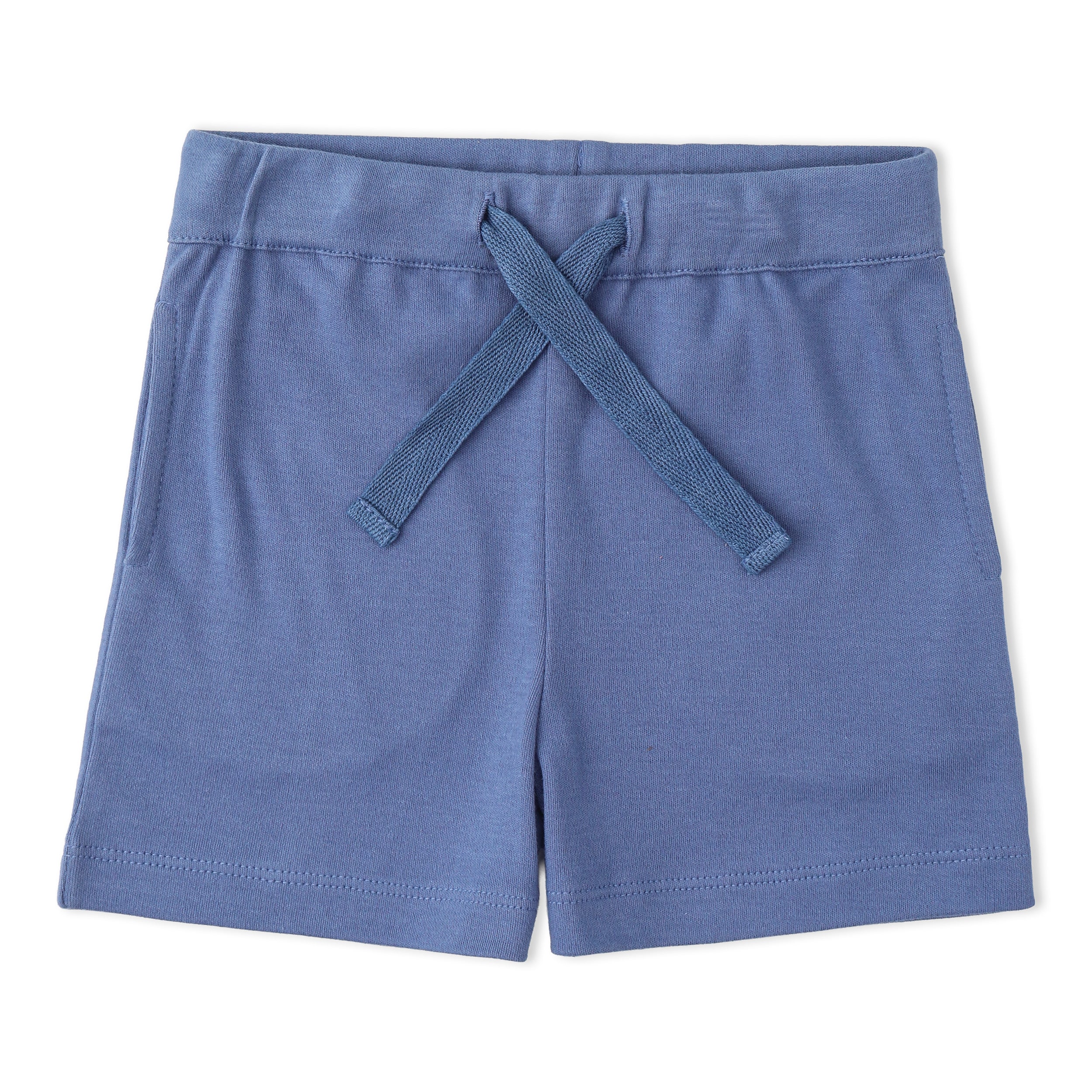 Organic Polo Shirt & Shorts Set - Slate - Makemake Organics