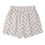 Organic Tie Up Top & Shorts Set - Lavender - Makemake Organics