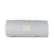 Organic Cozy Comfort Nap Mat - Navy Stripes - Makemake Organics