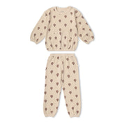 Organic Tee & Pant Slouch Set - Ballon Voyage