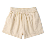 Organic Smocked Top & Shorts Set - Butter Yellow - Makemake Organics