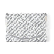 Organic Cotton Portable Changing Mat -Navy Stripes - Makemake Organics