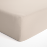 Organic Crib Sheet - Taupe - Makemake Organics