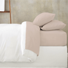 Organic Kids Fitted Sheet - Pecan - Makemake Organics
