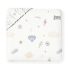 Organic Kids Fitted Sheet - Mighty Heros - Makemake Organics