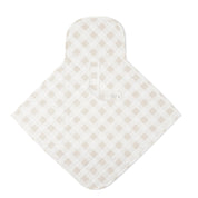 Organic Portable Changing Mat - Plaid Oat - Makemake Organics