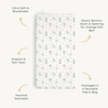 Organic Changing Pad Cover - Astro - Makemake Organics