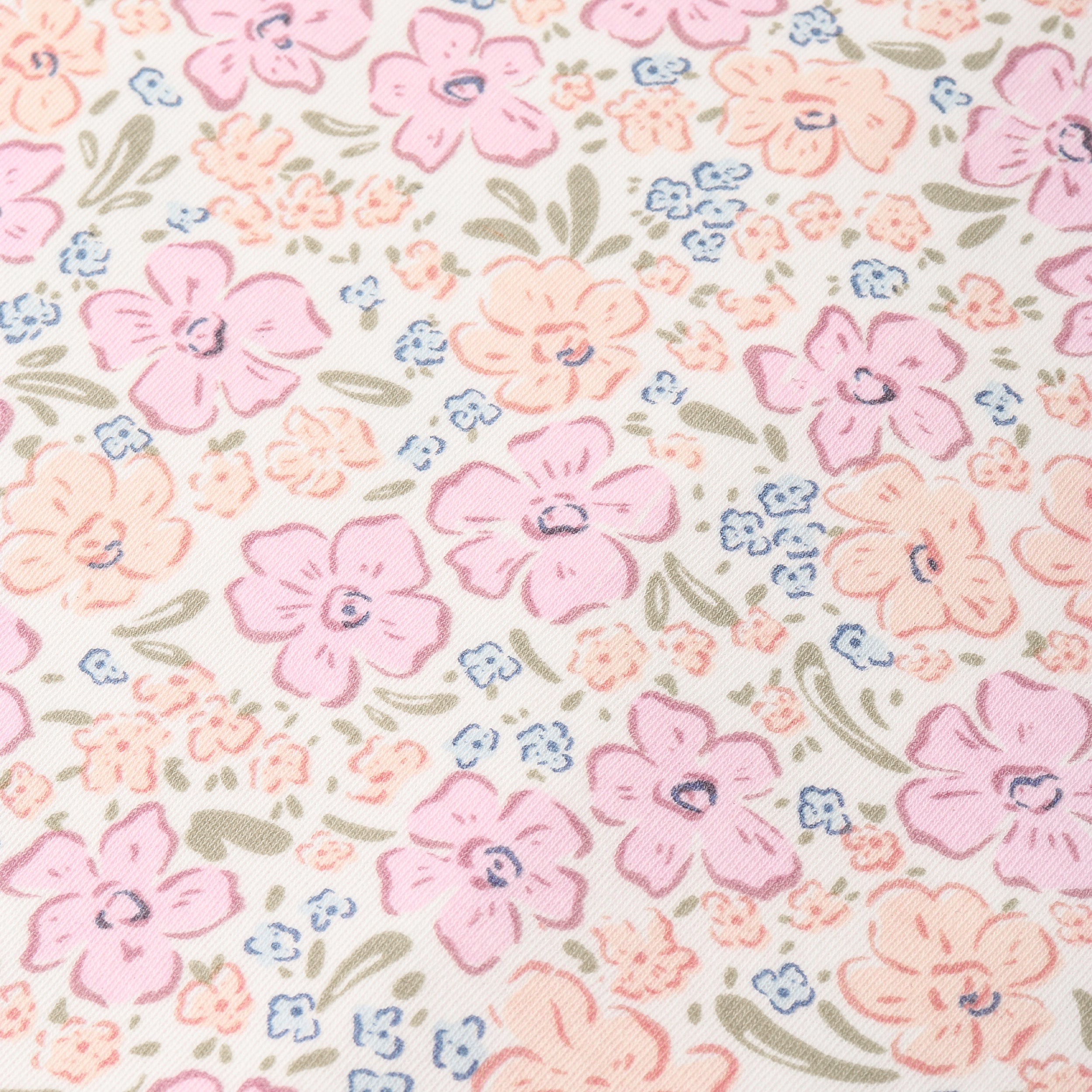Organic Flutter Romper - Peony - Makemake Organics