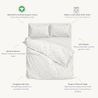 Organic Duvet Cover - Bloom - Makemake Organics