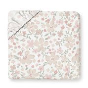 Organic Kids Fitted Sheet - Blossom - Makemake Organics