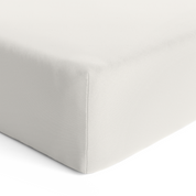 Organic Crib Sheet - Ivory - Makemake Organics