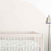 Organic Crib Sheet - Dino Dreams - Makemake Organics