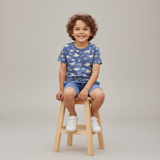 Organic Tee & Shorts Set - Dino