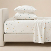 Organic Cotton Sheet Set - Dotty - Makemake Organics