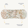 Organic Headwrap - Gardenia - Makemake Organics