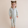 Organic 2-Way Zip Romper - Wildsage - Makemake Organics