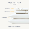 Organic Cotton Sheet Set - Ivory - Makemake Organics