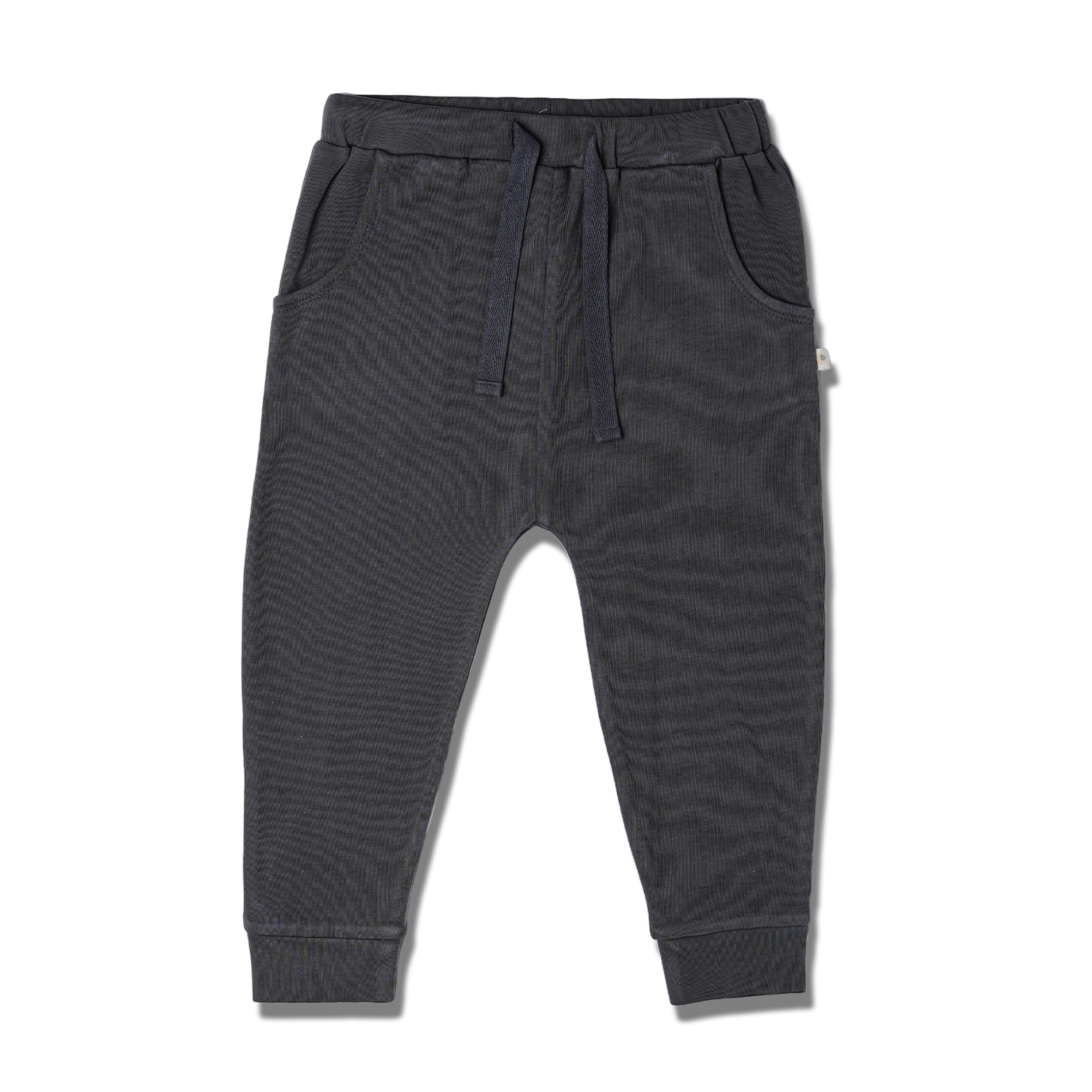 Organic Harem Pants - Hale Navy - Makemake Organics