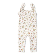 Organic Flutter Romper - Meadow - Makemake Organics