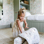 Organic Cozy Comfort Nap Mat - Blossom - Makemake Organics