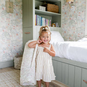 Organic Cozy Comfort Nap Mat - Blossom - Makemake Organics