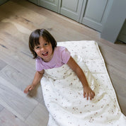 Organic Cozy Comfort Nap Mat - Bloom - Makemake Organics